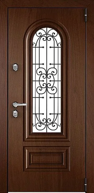 Входная дверь Gestober-9 (МДФ Филенчатый / Порошковое напыление)