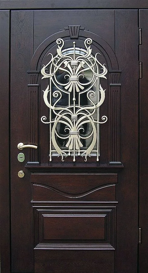 Входная дверь Massive-90 (Массив дерева) - внешняя сторона