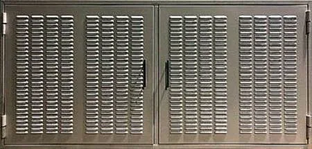 Противопожарные люки Nord-9 (Нитроэмаль) - внешняя сторона