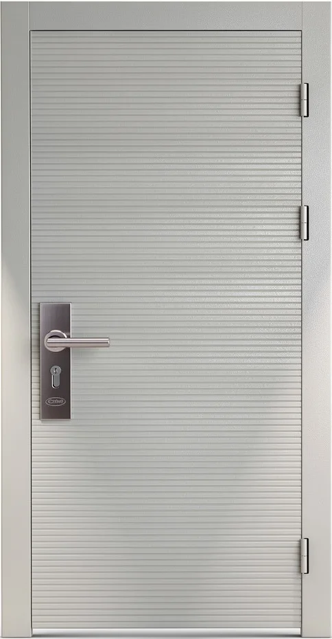 Входная дверь Zitadelle-13 (Порошковое напыление / Ламинат) - внешняя сторона